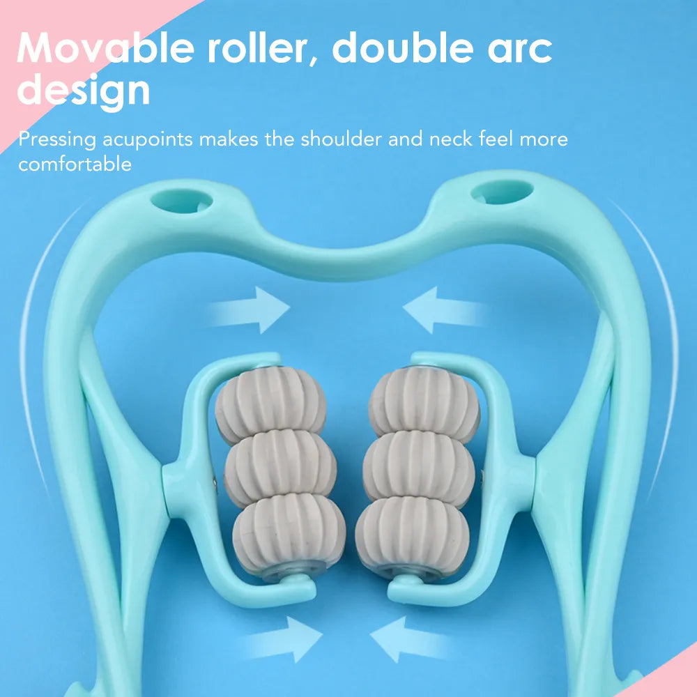 Dual Roller Neck Massage