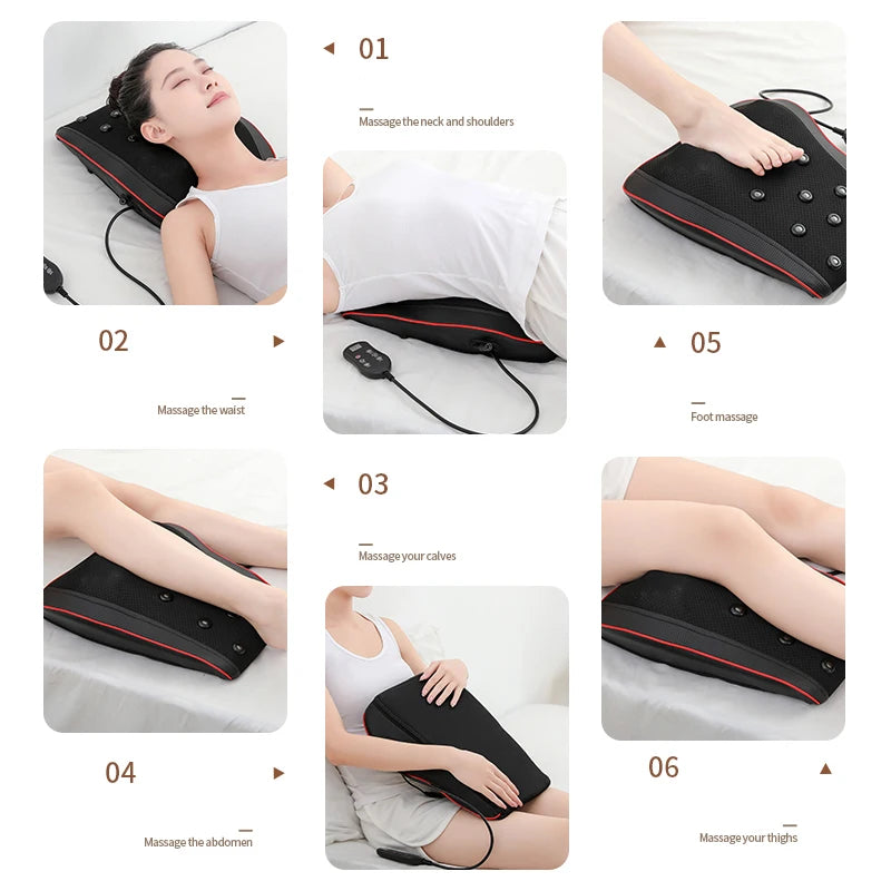 Portable Heating Waist Massager