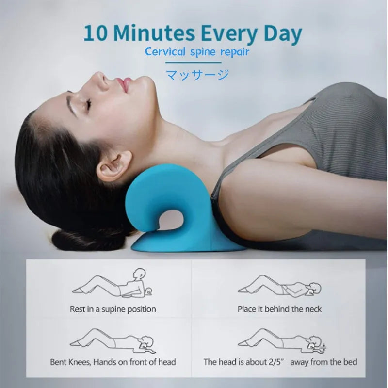 Relaxing Neck Traction Pillow