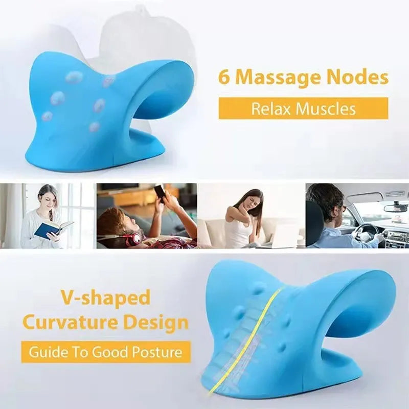 Relaxing Neck Traction Pillow