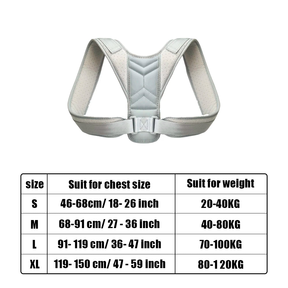 Adjustable Posture Corrector for Home