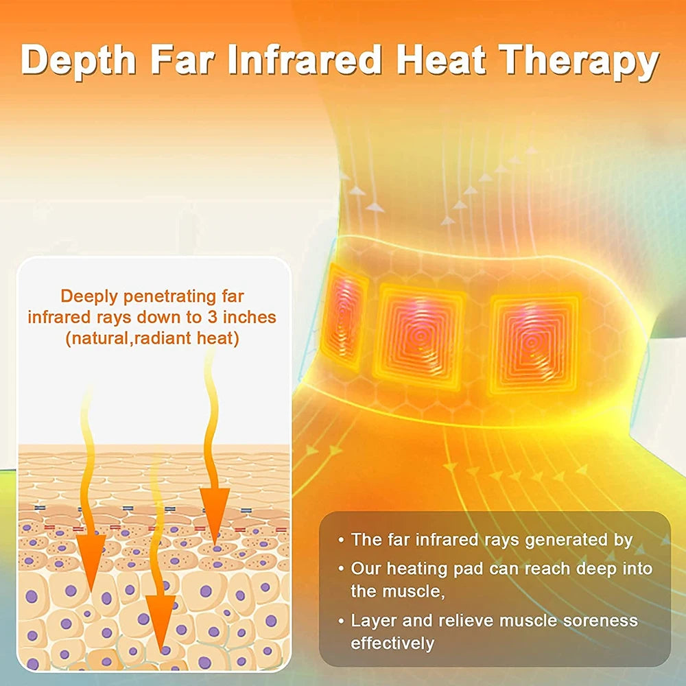 Neck Heat Wrap for Pain Relief