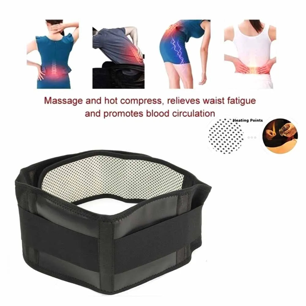 Adjustable Tourmaline Self Heating Lumbar Brace