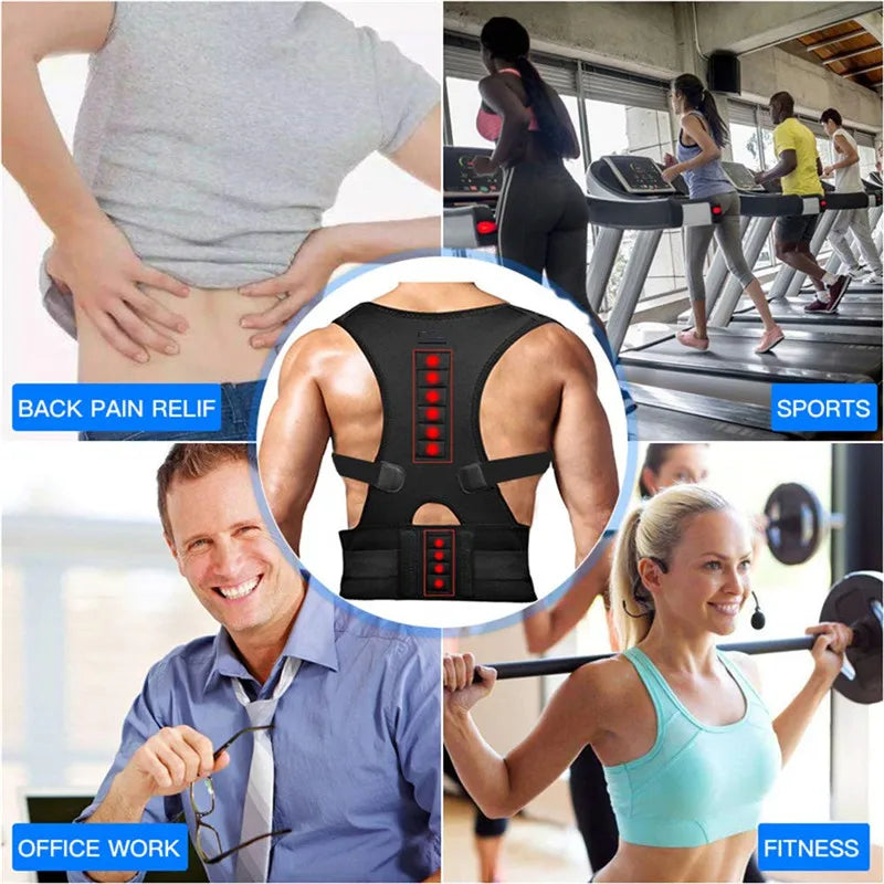 Adjustable Back Waist Posture Corrector Belt