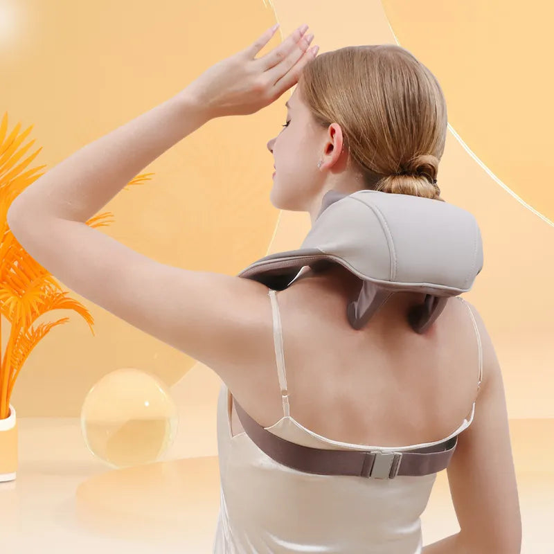 Wireless Shiatsu Massager with Heat